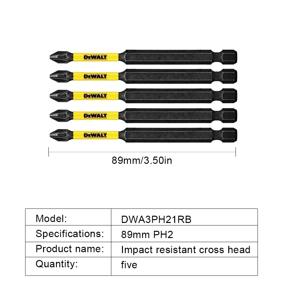 

DEWALT набор бит для ударной отвертки Phillips #2