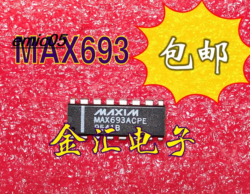 

10 шт. Оригинальный запас MAX693ACPE DIP16