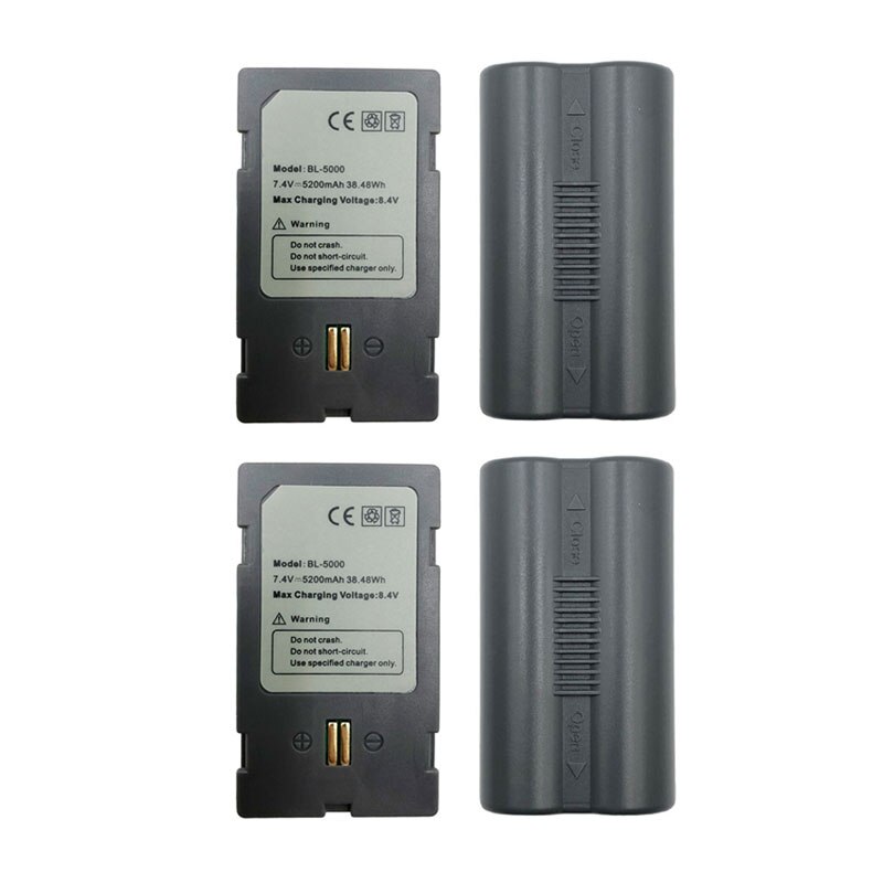 

4 шт., аккумулятор для GPS RTK GNSS, 7,4 В, 5200 мАч