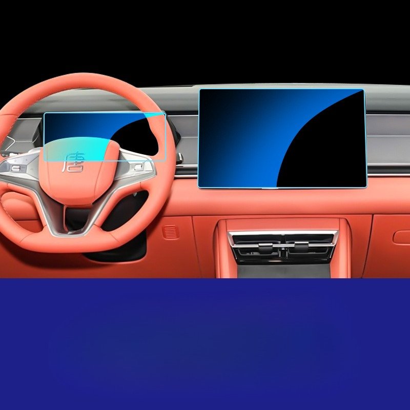 

Для BYD TANG L dm/ev 2025-2026 15,6-дюймовый автомобильный GPS-навигатор, экран, закаленное стекло, защитная пленка, пленка для приборной панели