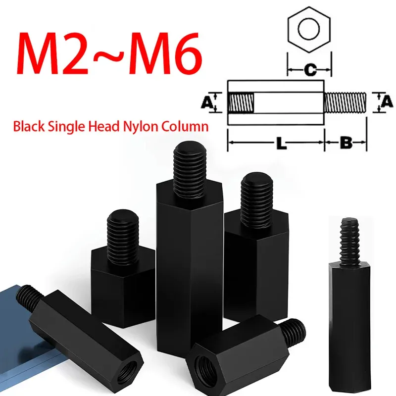 

Нейлоновые изоляционные колонки M2 M2.5 M3 M4 M5 M6