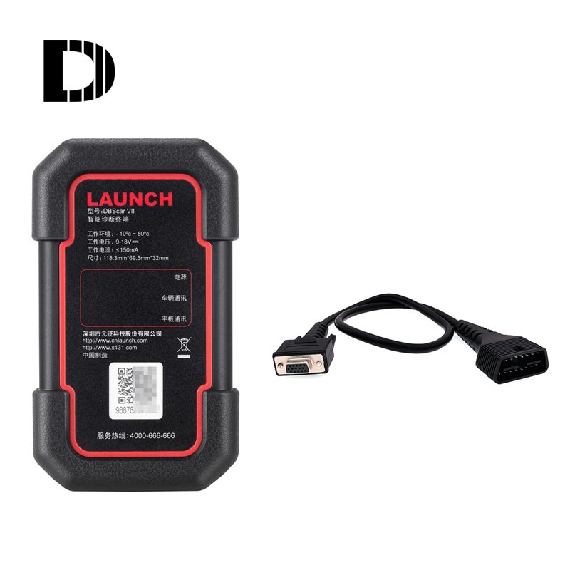 

Сканер LAUNCH DBSCAR 7 SN 9887 version EOBD/OBD2 поддерживает протоколы DOIP CAN FD OBD2, сканер DBScar VII может активировать онлайн-обновление
