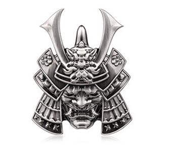 

Японский самурайский Hannya металлический значок горячий значок в стиле черепа Pranjna металлический багажник автомобильные аксессуары для мотоциклов