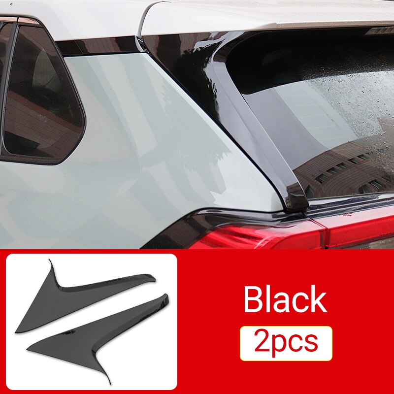

Для Toyota RAV4 XA50 RAV 4 Hybrid 2019 2020 2021 2022 2023 ABS Автомобильная задняя дверь окно C столбик литье наклейка крышка