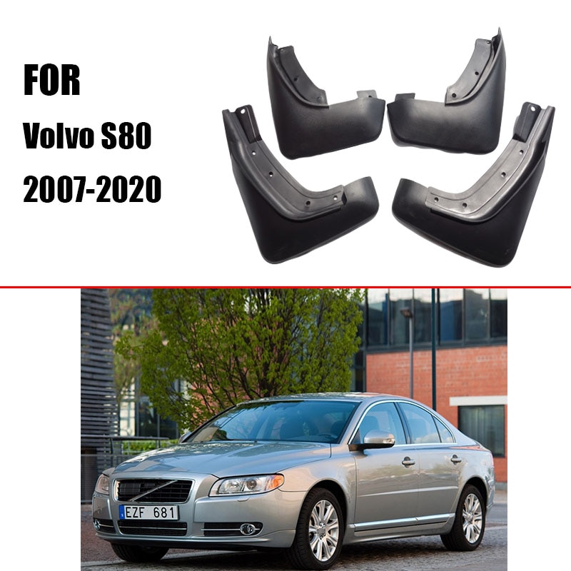

для volvo s80 брызговики брызговики крыло S80 брызговики брызговик брызговик крылья брызговики автомобильные аксессуары передние задние 4 шт