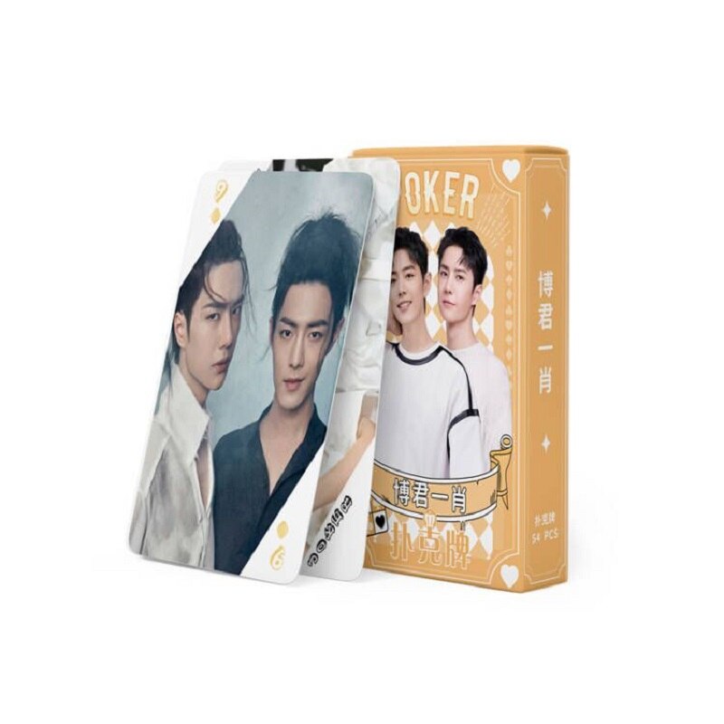 

Покерные карты Wang Yibo, Xiao Zhan Star