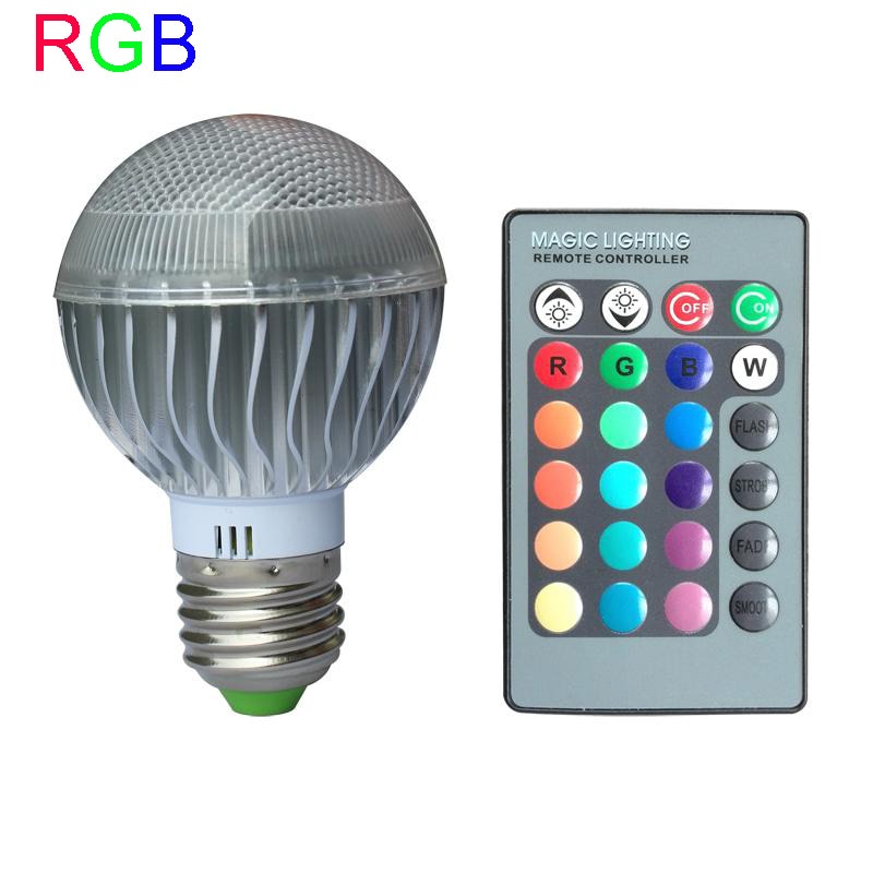 

RGB светодиодные лампы Tightsen-Home 5/9 Вт E27/E14/B22 16 цветов