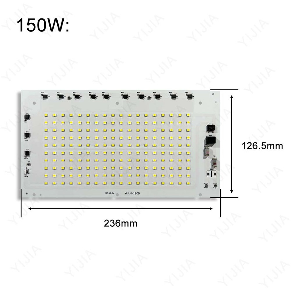 

Светодиодная плата источника света YJ-10-200W белая