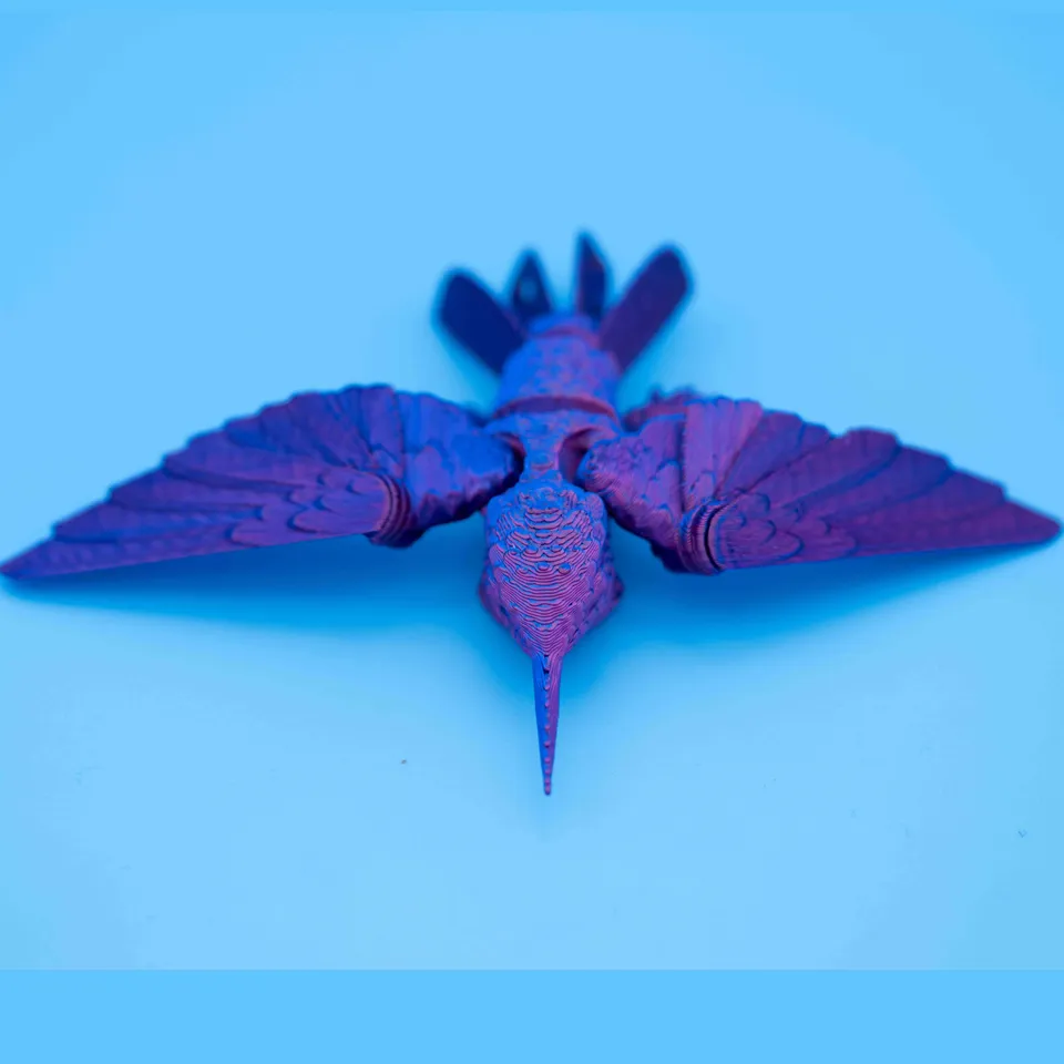 

3D модель колибри из ПВХ