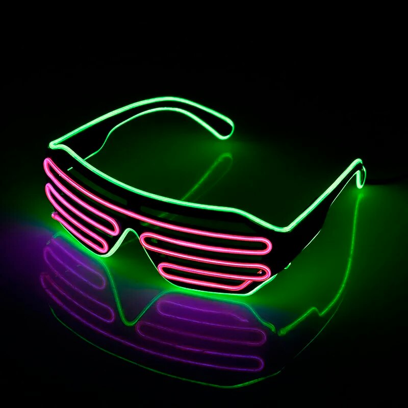 

Светящиеся очки LED Halloween