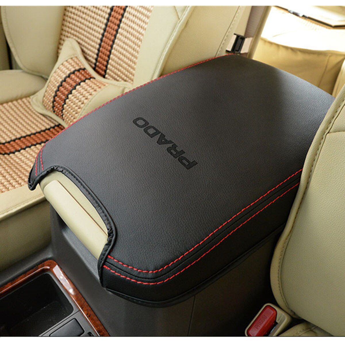 

Чехол для автомобильного подлокотника из натуральной кожи для Toyota Land Cruiser Prado 150, 2010, 2012, 2013, 2014, 2015, 2016, 2017, 2018, 2019, 2020
