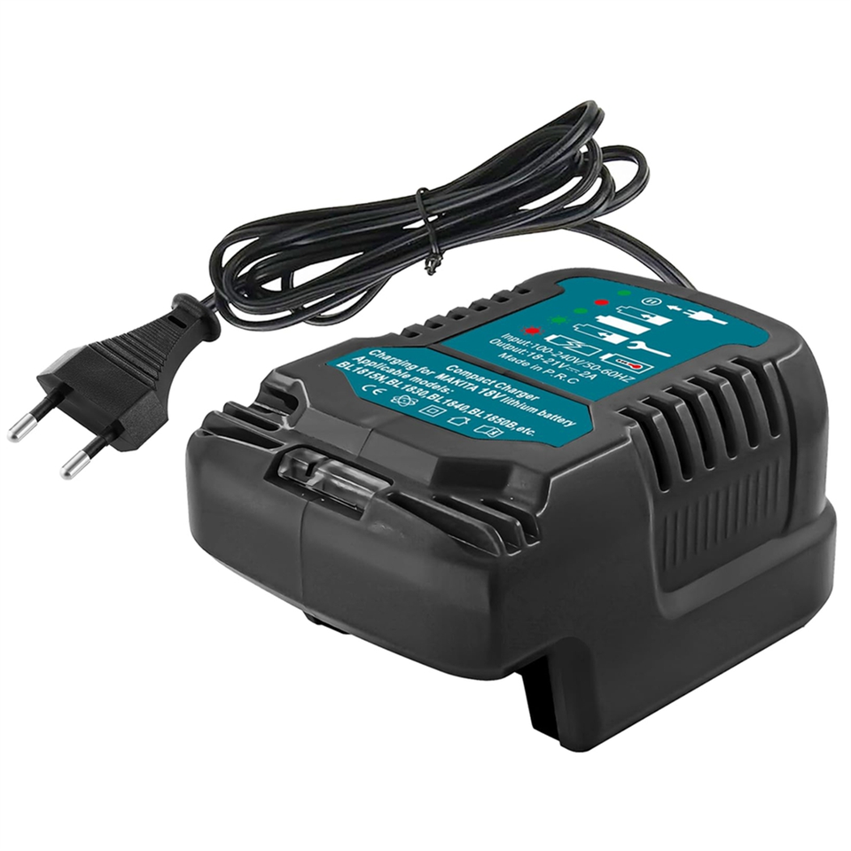 

Заменить на мини-зарядное устройство Makita 18V DC18RC Заменить зарядное устройство для литиевых аккумуляторов Makita BL1860 BL1450 BL1830 EU Plug