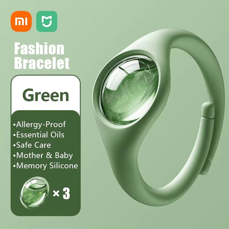 

Xiaomi браслет от комаров с памятью, силиконовый браслет для улицы, защита от комаров, мам, младенцев, регулируемые модные браслеты