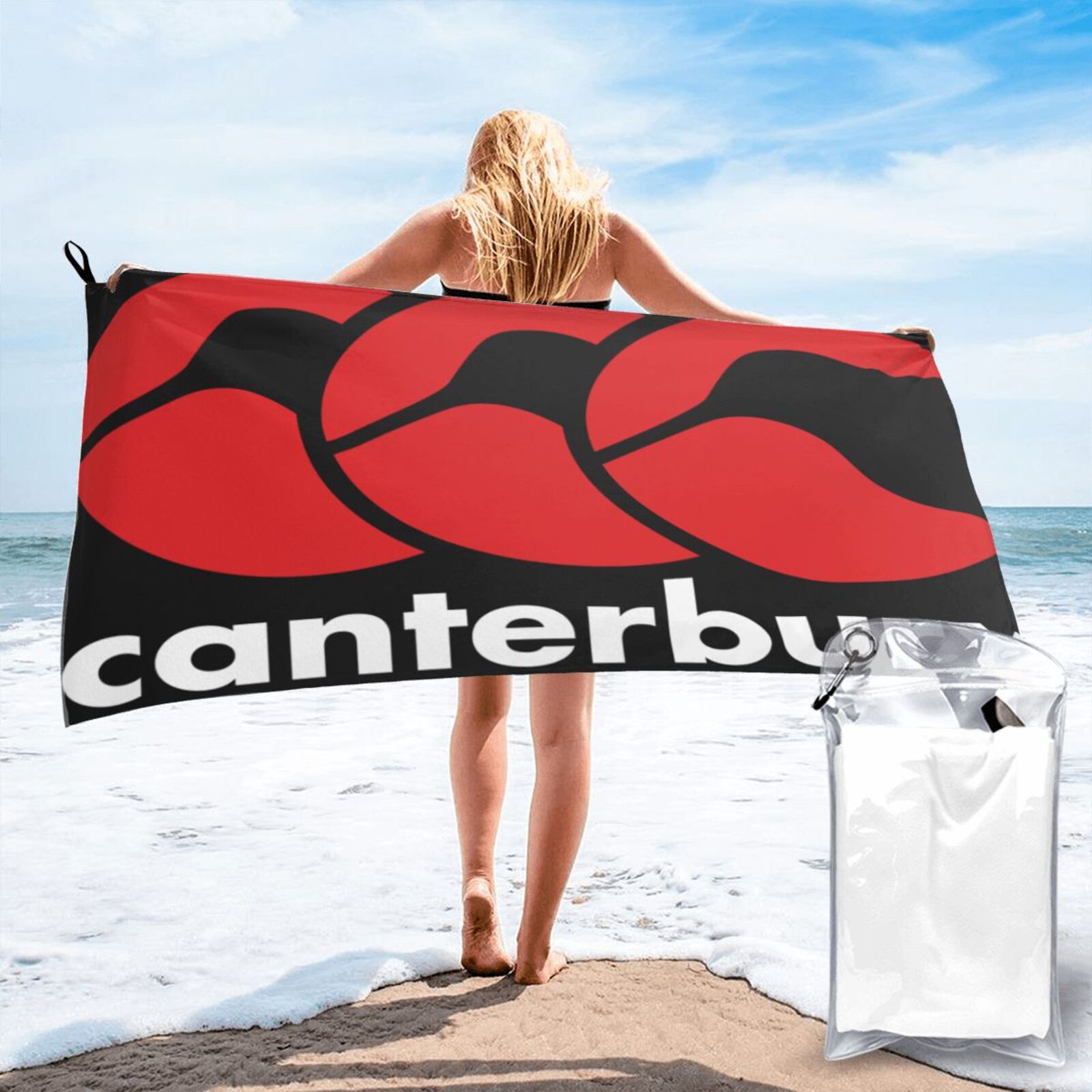 

Новое пляжное полотенце Canterbury для регби Ccc Grey 3234, банные полотенца, большие пляжные полотенца, полотенце для пляжа и душа, полотенца для рук, спа