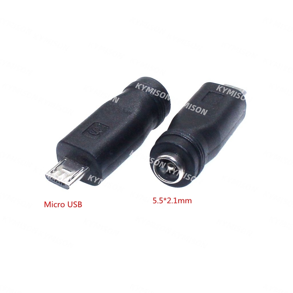 

5 В постоянного тока 5,5*2,1 мм Разъем питания USB типа C USB-C Type-c 5,5 мм * 2,1 мм Мини-USB правый и адаптер питания постоянного тока Micro USB 1 шт.