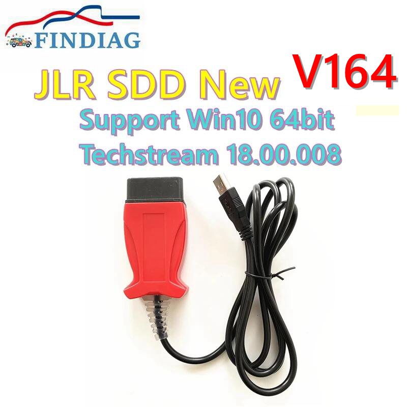 

V164 JLR Pro для VIDA 2014D и Toyota TIS Techstream OBD2 сканер с поддержкой кабеля JLR V160 SDD PRO автомобильный диагностический инструмент