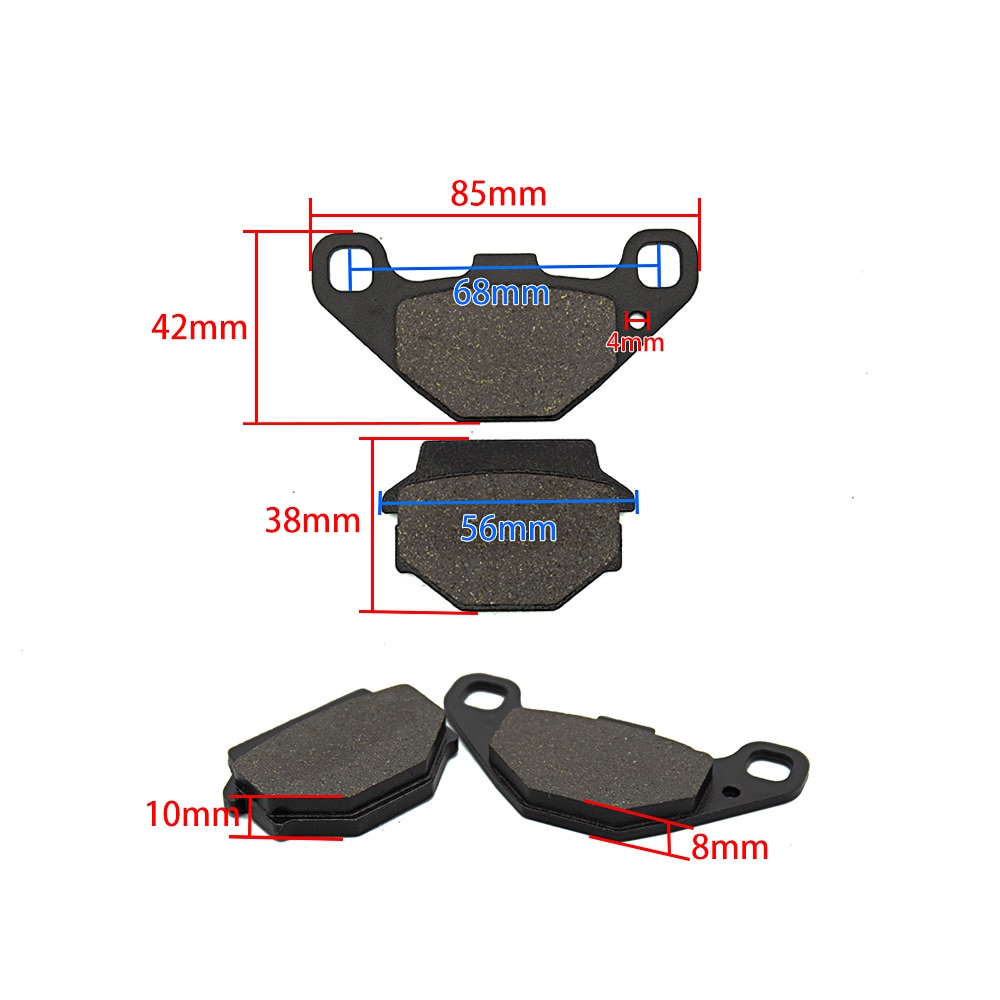 

Задние тормозные колодки для мотоцикла KAWASAKI KMX50 80 125 200 KX 125 250 KLE ZZR ZXR ZR KLX ZR 250 400 GPZ 500 KLE GPZ 500 KL KLR 650
