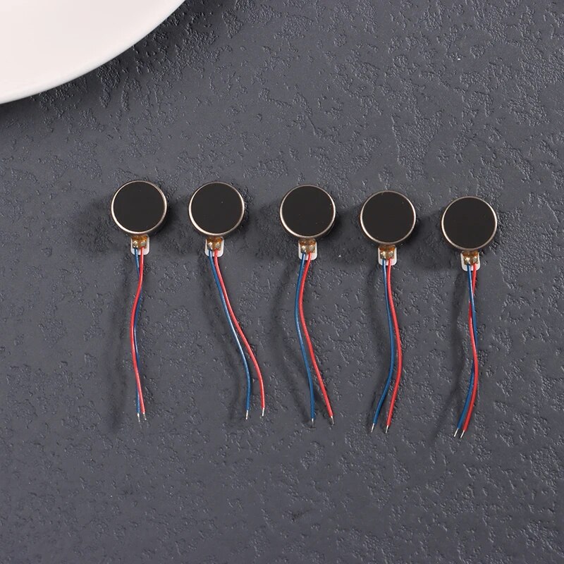 

5 шт. Плоский вибромотор DC Vibration Motor