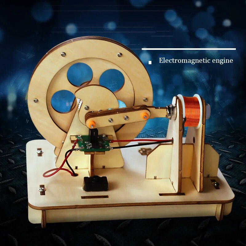 

Модель электромагнитного двигателя ZJMZYM DIY