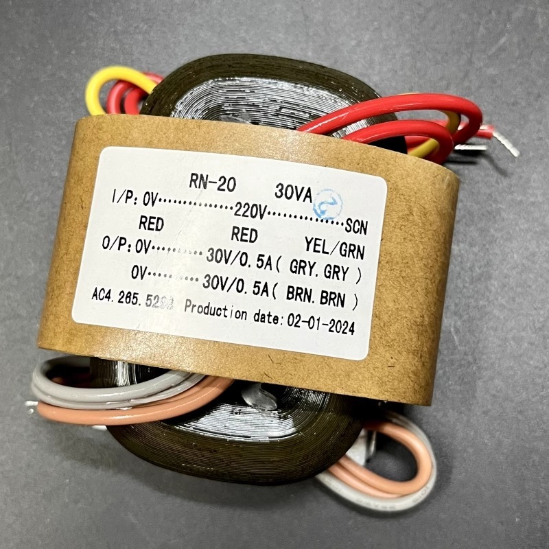 

Трансформатор R Core 30 Вт R20 30 В Трансформаторы 220 В до 2X30 В Медный индивидуальный экран Предварительный декодер Наушники ЦАП Источник питания звука