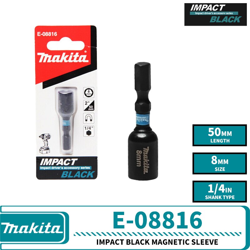 

Makita набор бит для дрели ударный черный