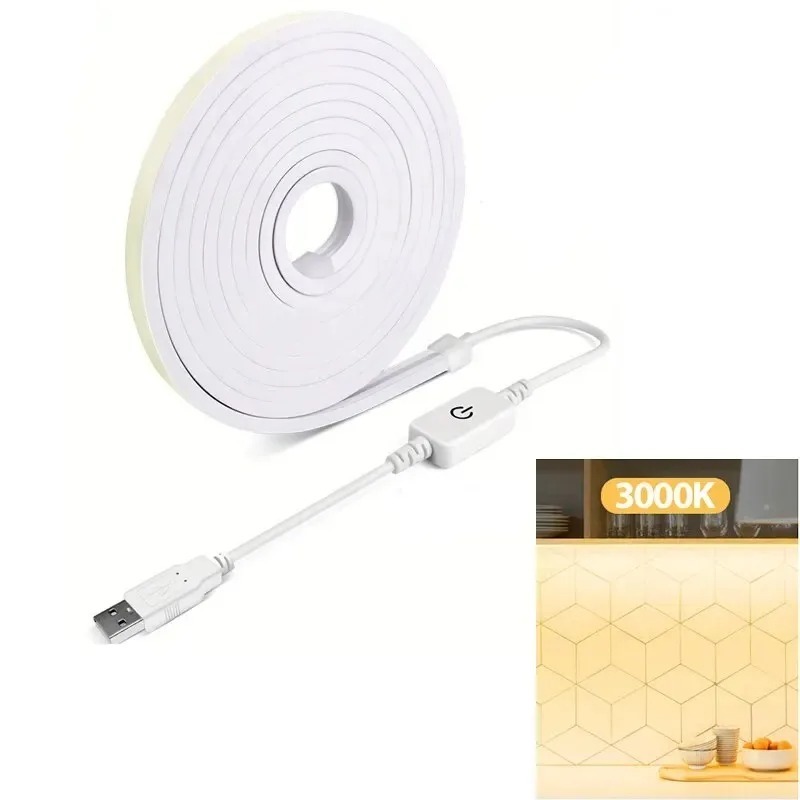 

Светодиодная лента сенсорная RGB 5В USB 1М/3М/5М