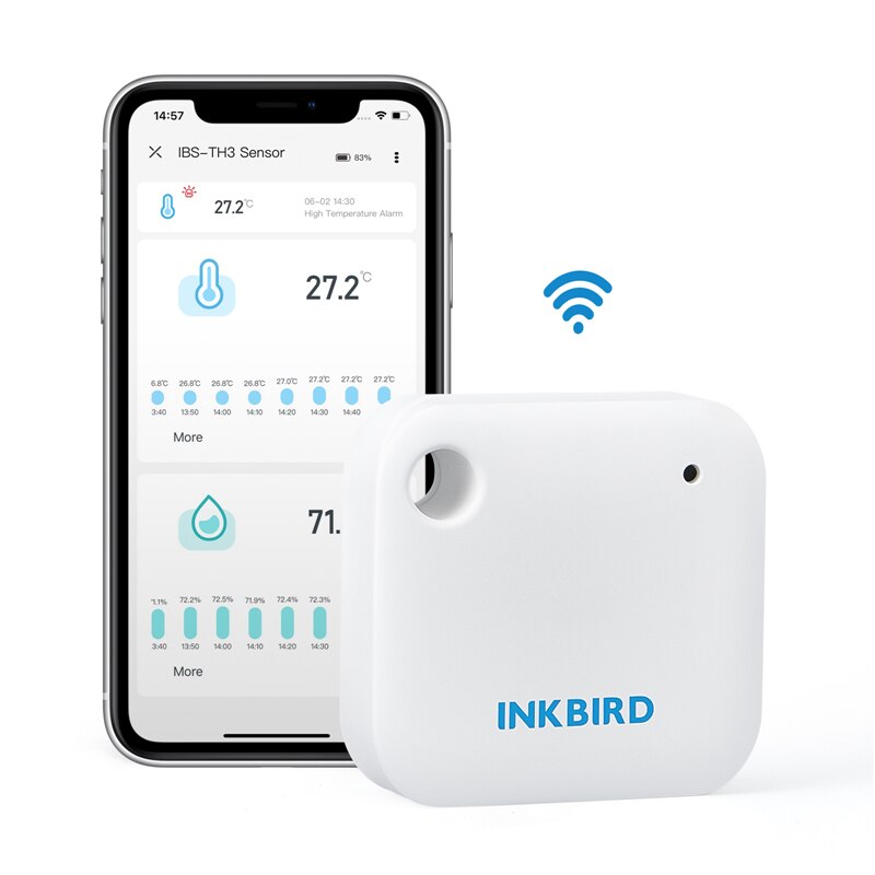 

INKBIRD Беспроводной термогигрометр IBS-TH1