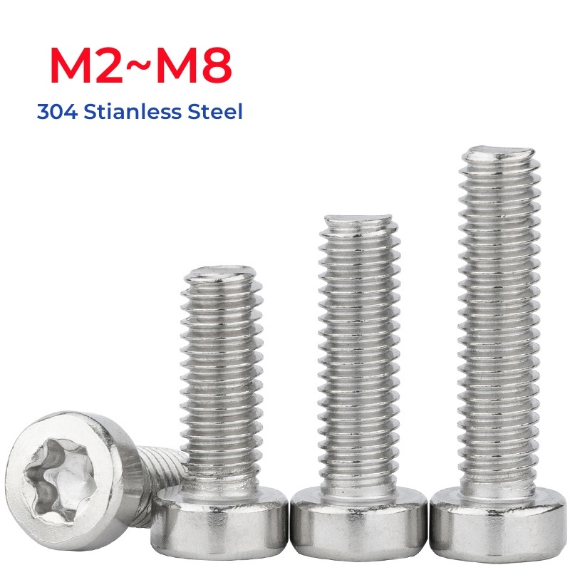 

Винты Torx из нержавеющей стали M2-M8