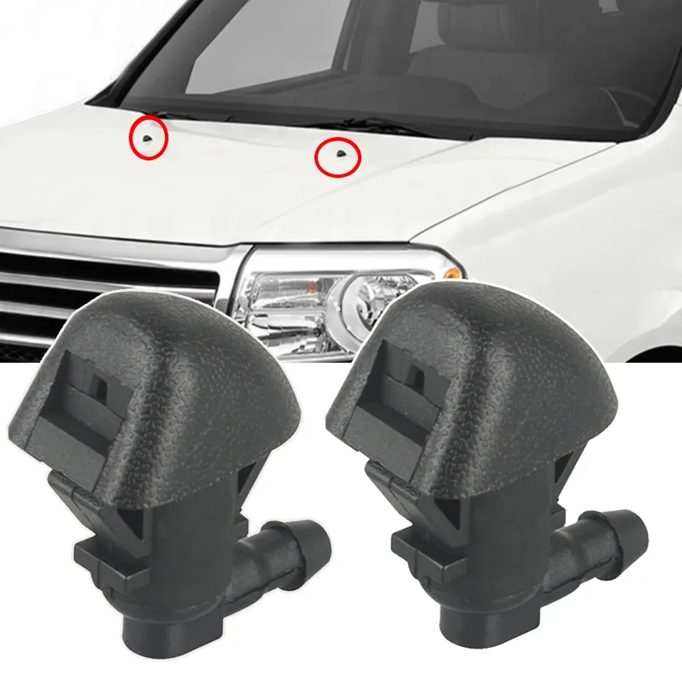 

2 шт., форсунка омывателя переднего стекла 76810-SZA-A01ZA, замена для Honda Pilot 2009 2010 2011 2012 2013 2014 2015
