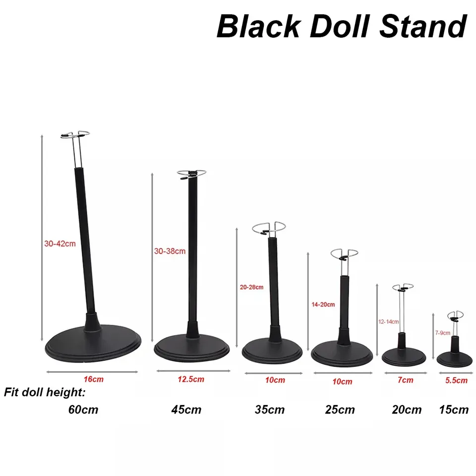 

Регулируемые подставки для кукол 5 шт.