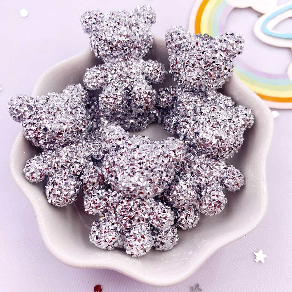 

Кристаллы из смолы медведь 4 шт Diy Super Paradise