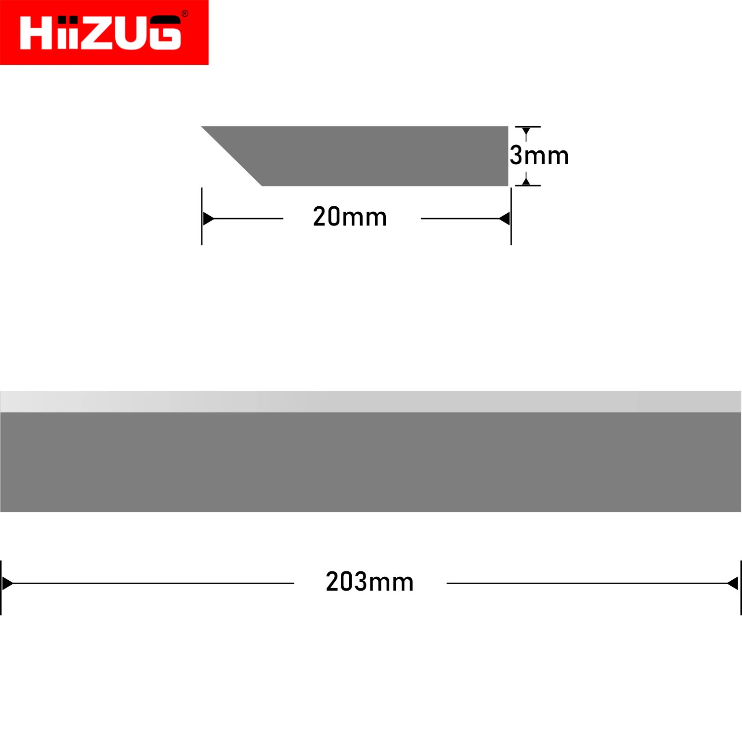 

Строгальные лезвия Hiizug Tool для Delta DJ-20 3 шт.