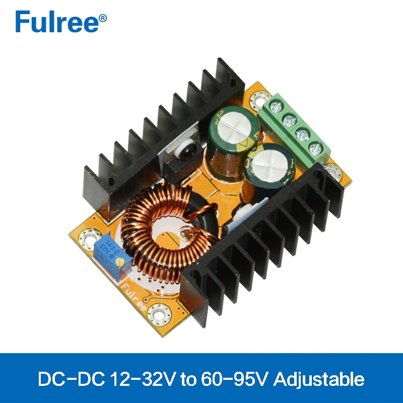 

DC 12V 24V (10V-32V) до 36V 48V 60V 72V 90V DC Boost Регулируемый Модуль источника питания повышающий преобразователь зарядка аккумулятора