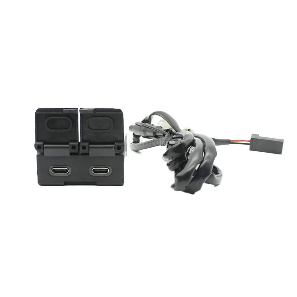 

Автомобильное быстрое зарядное устройство с двумя портами USB, зарядный провод, кабель для Toyota Camry Avalon Highlander Levin RAV4 2018-2022, автомобильные аксессуары