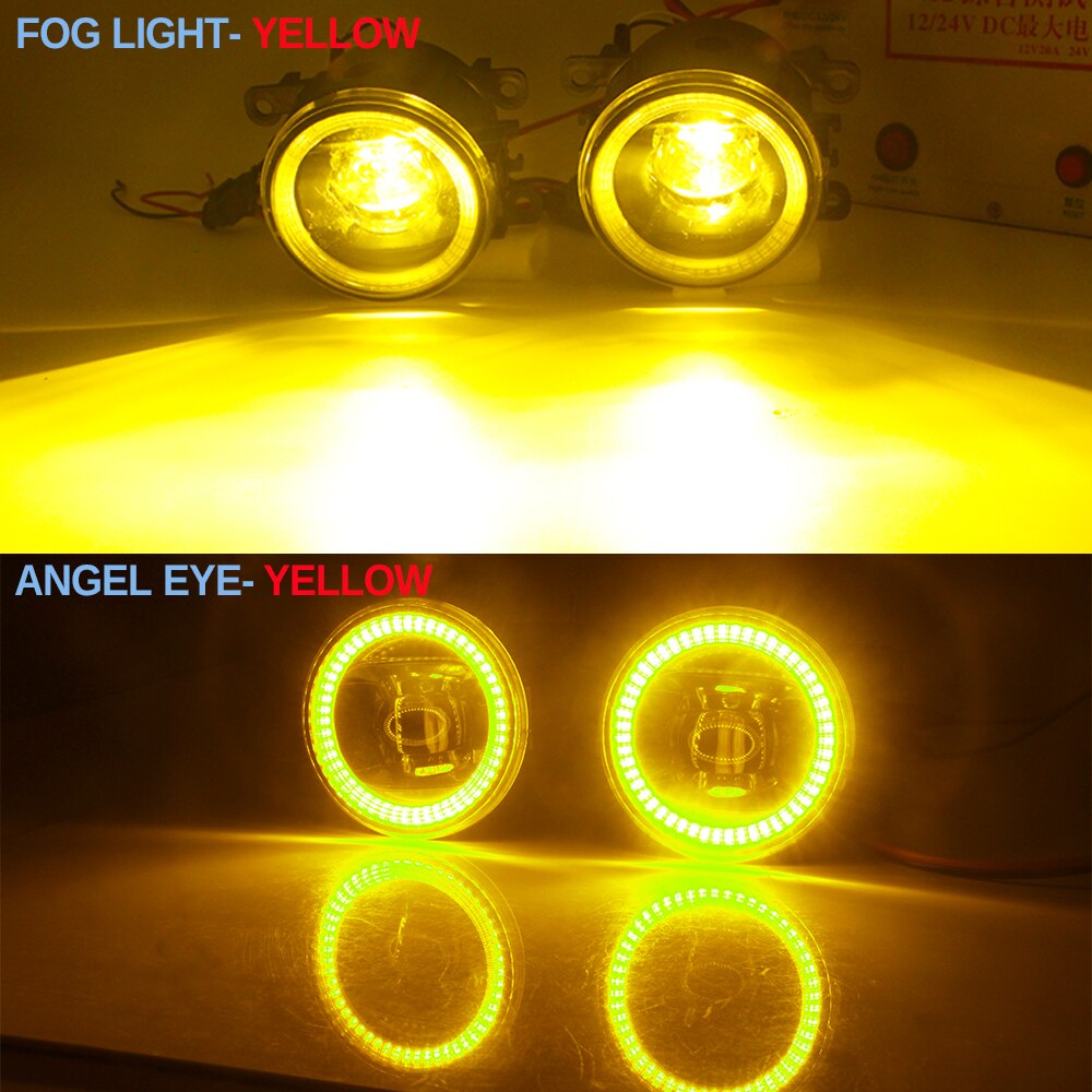 

Автомобильные светодиодные противотуманные фары в сборе Angel Eye дневные ходовые огни DRL 30 Вт для Suzuki Jimny SX4 Grand Vitara Swift Alto Splash XL7 Ignis