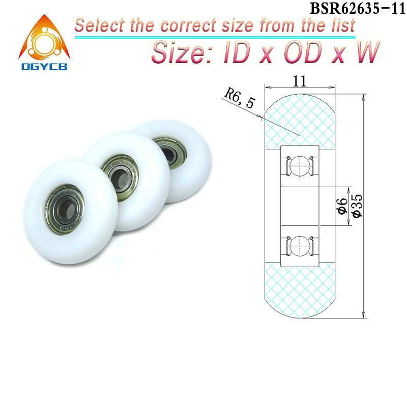 

Ролики для гребных сидений dgycb BSR62635-11