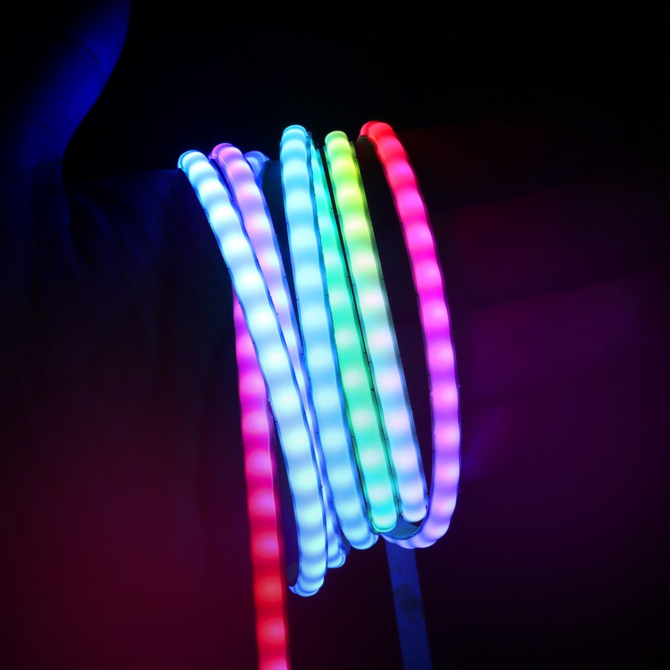 

Светодиодная лента HCDH WS2812B RGB 5мм 160LED/м