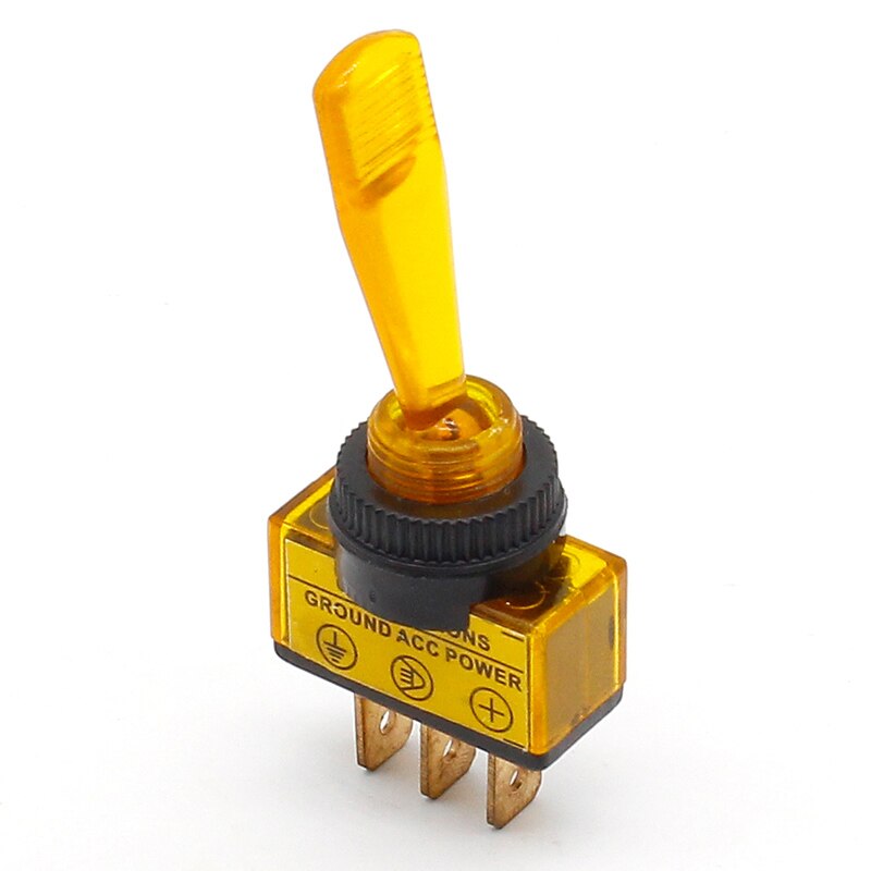 

Автомобильный тумблер ELECAPITAL 3 Pin DC12V 20A