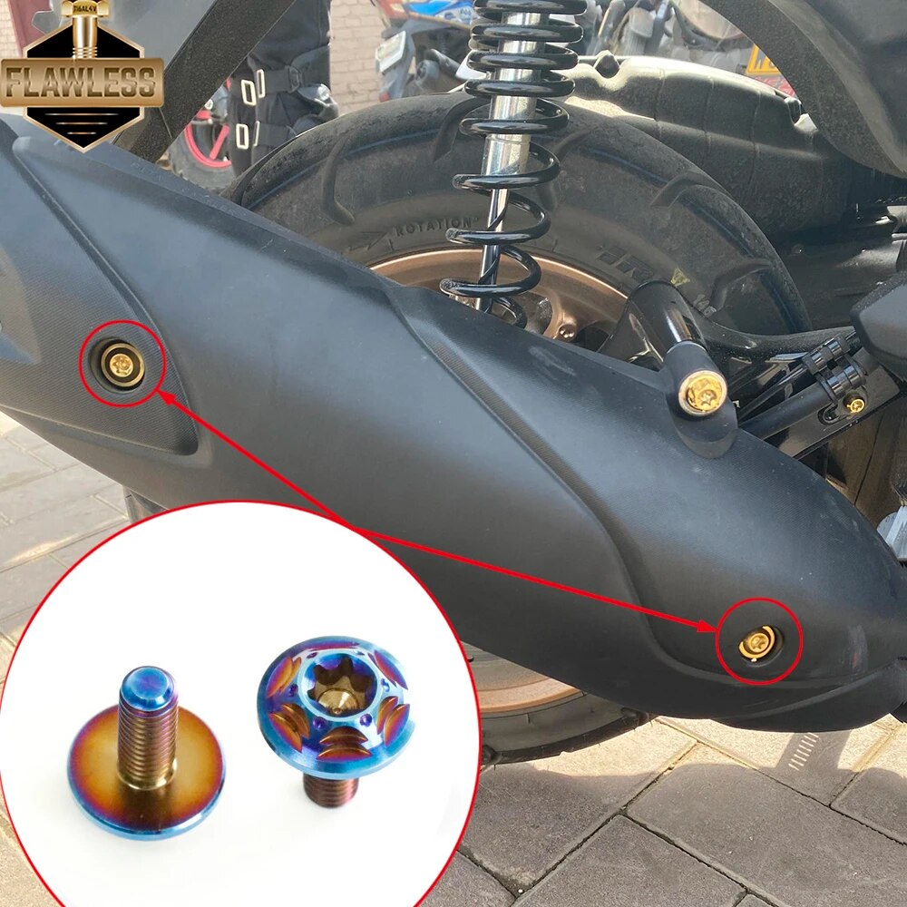

Защитные болты из титана для Yamaha Nmax V1 V2 155