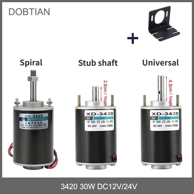 

Dobtian XD-3420 двигатель постоянного тока 30 Вт