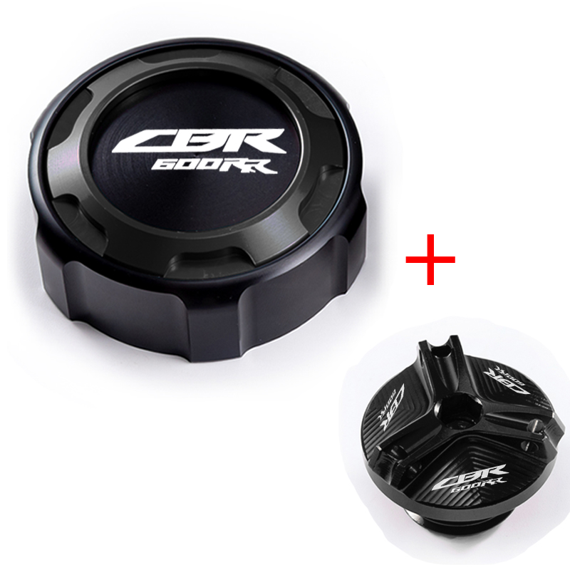 

Для HONDA CBR600RR CBR600 RR 600RR 2007 2008-2023 аксессуары, крышка бака передней тормозной жидкости мотоцикла и порт наполнения моторного масла