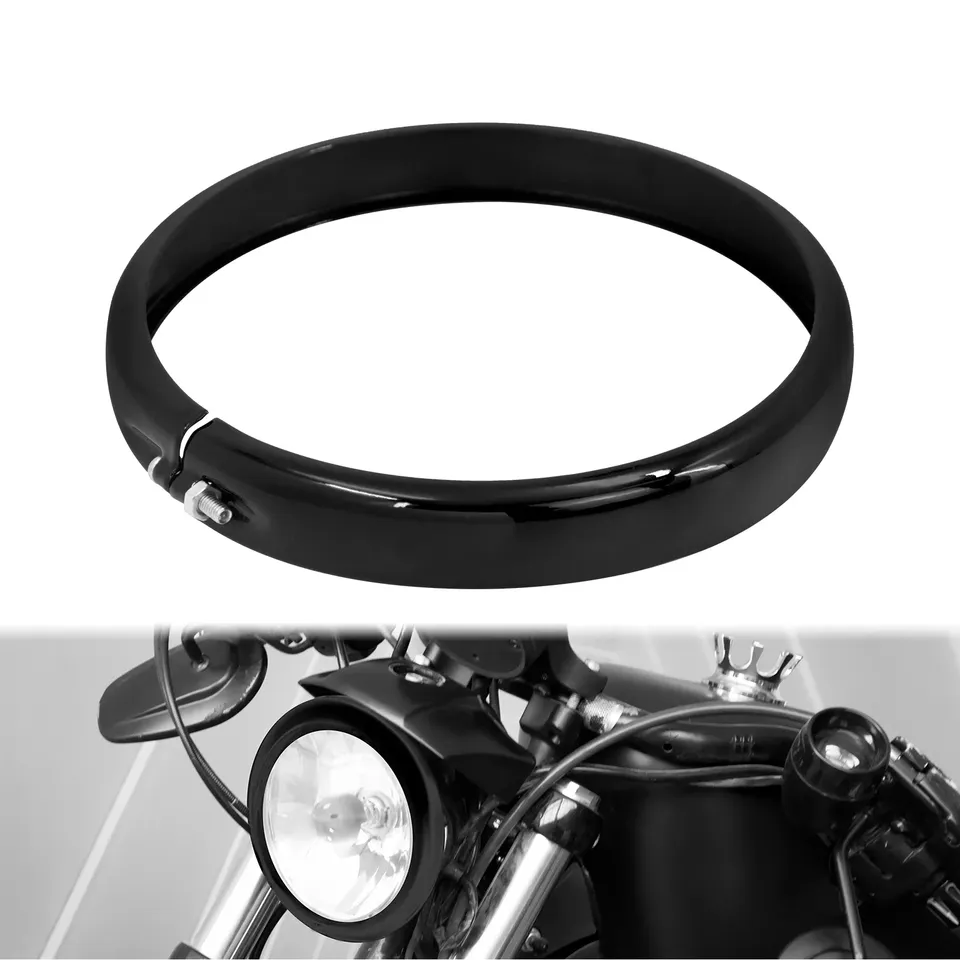 

Мотоциклетная накладка на фару 5,75 дюйма, накладка на фару, кольцо для Harley Softail Street Bob FXDB Low Rider FXLR FXST 114 FXBBS 18-Up