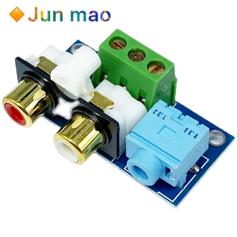 

Разъем RCA lotus 3,5 мм, печатная плата, проводной терминал, аудио вход и выход, передача проводки, свинцовая плата