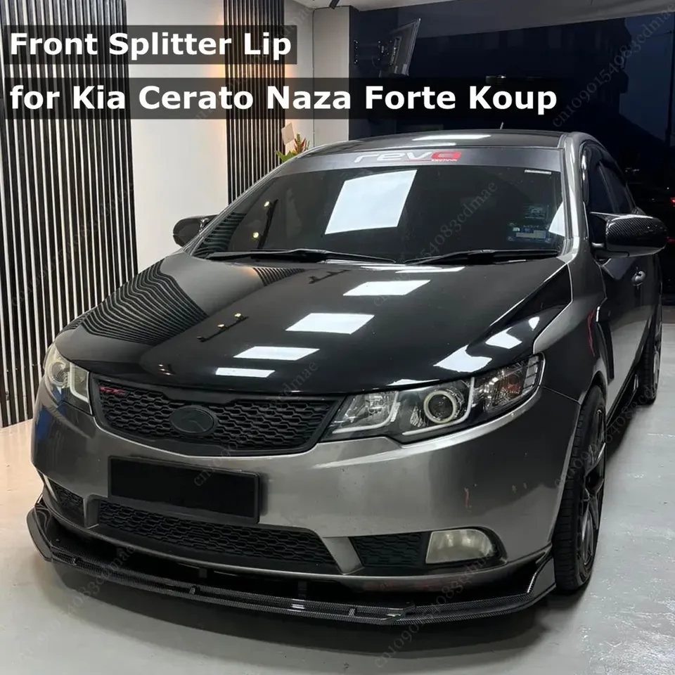 

Для Kia Cerato Naza Forte Koup TD передний бампер, спойлер, разделитель, диффузор 2008 2009 2010 2011 2012, тюнинг, аксессуары для Bodykit