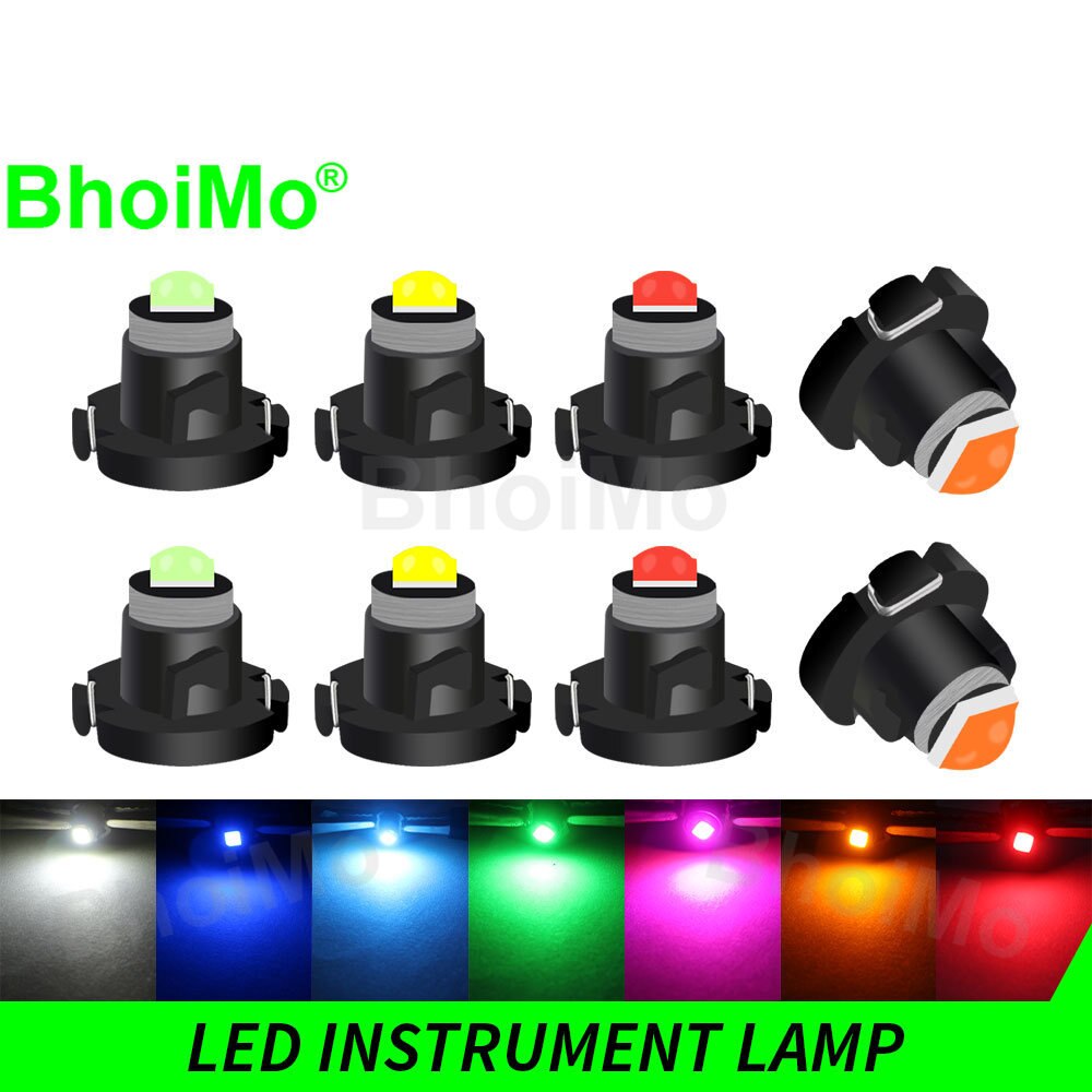 

Светодиодная лампа BhoiMo T3 T4.2 T4.7, 8 шт., для приборной панели