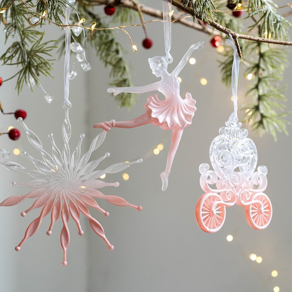 

Рождественские подвески Pink Fairy