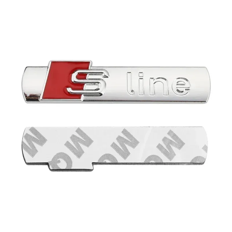 

Автоматическая передняя решетка, эмблема S Line, значок для украшения кузова автомобиля, наклейка для Audi SLine A3 A4 B8 8P 8V B6 A5 A6 C7 Q5 B9 B7 C6 A1 Q7 Q3