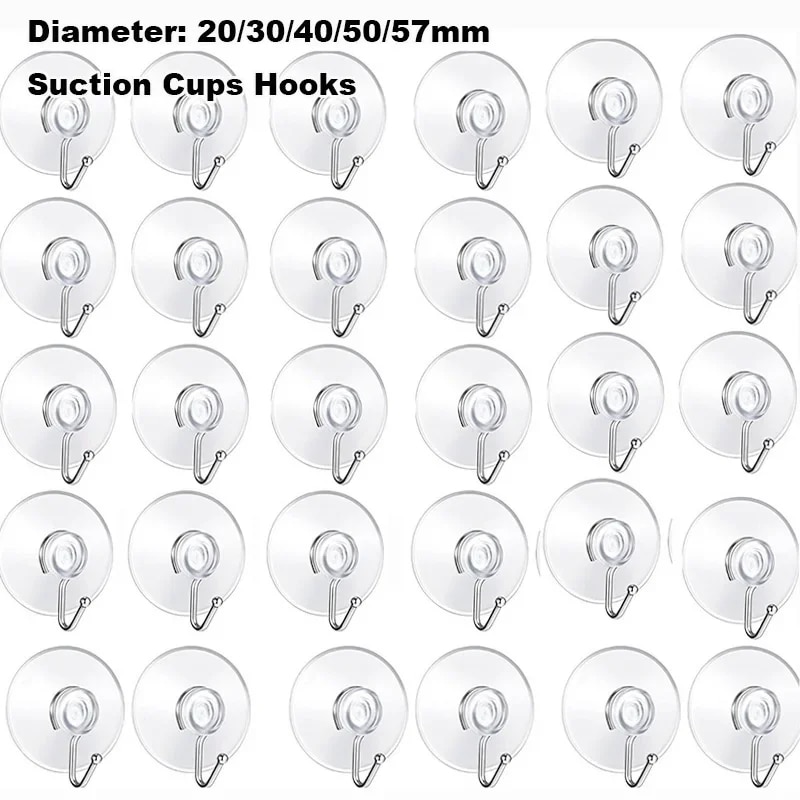 

Крючки на присоске 20/30/40/50/57 мм