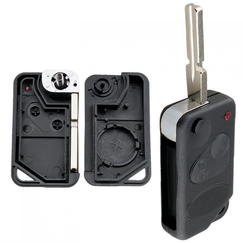 

2-кнопочный дистанционный брелок для Freelander/ Land Range Rover Discovery/ Defender 90 1995-2004 гг. с лезвием P38