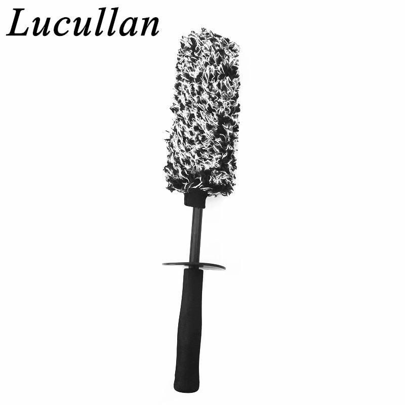 

Lucullan The Ultimate наборы для детейлинга колес Premium 17 ''плоские головки диски из микрофибры набор кистей для мытья перчатки